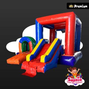 Multiplay Mini Cubo Mágico Inflável - Locações da Sophia - Aluguel de Brinquedos - Palhoça - São José - Florianópolis