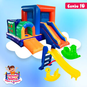 Combo 10 - Multiplay Mini Cubo Mágico Inflável - Área Baby - Locações da Sophia - Aluguel de Brinquedos