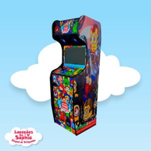 Mini Fliperama BarTop 15 pol 2100 Jogos - Locações da Sophia - Aluguel de Brinquedos Palhoça SC