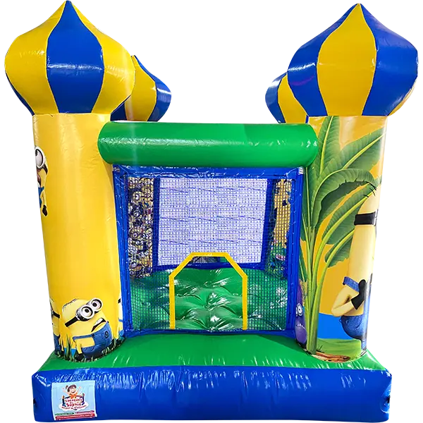 Pula Pula Castelinho Minions - Locações da Sophia - Aluguel de Brinquedos Palhoça SC - 0001
