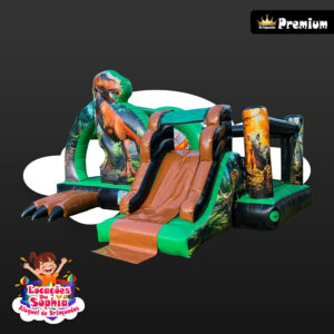 Multiplay T-Rex Aventura Inflável - 1 - Locações da Sophia - Aluguel de Brinquedos Palhoça SC